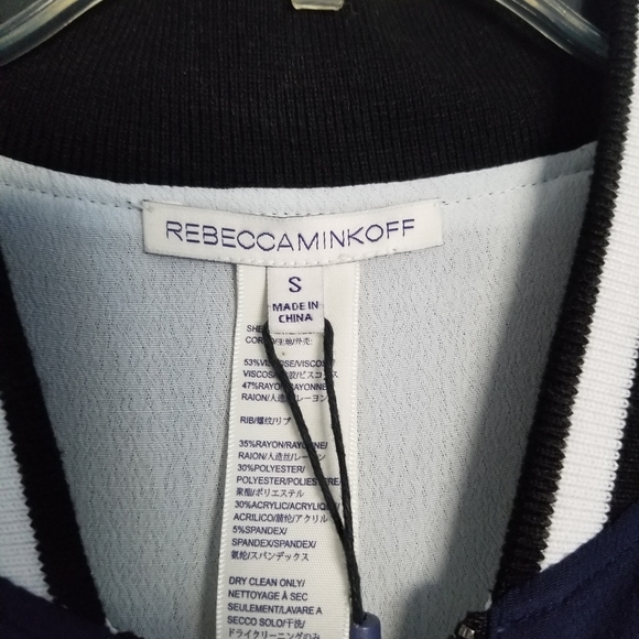 Rebecca Minkoff Infinity Bomber Jacket NWT - Picture 5 of 5